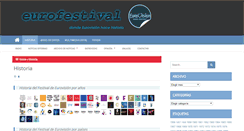 Desktop Screenshot of eurofestival.tk